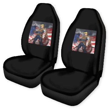 Discover TRUMP! Car Seat Covers