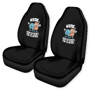 Discover Here Now Go Back To Class School Nurse Medical Car Seat Covers