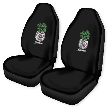 Discover Samoa Car Seat Covers Samoan tribal pineapple