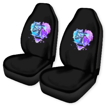 Discover Concert Music Lover Summer Vacation City Funny Car Seat Covers