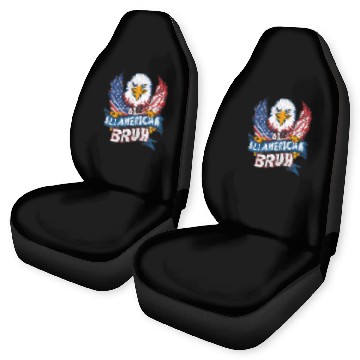 Discover all american patriotic eagle Car Seat Covers