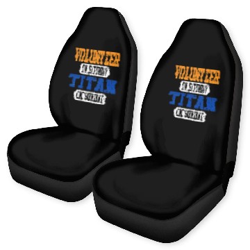 Discover Volunteer and Titan Fun Car Seat Covers