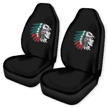 Discover Aztec Warrior Indigenous Mexican Aztec Jaguar Car Seat Covers