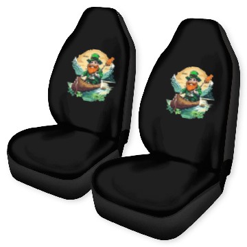 Discover St. Patrick's Day Shamrock St Paddy's Day Kayak Car Seat Covers