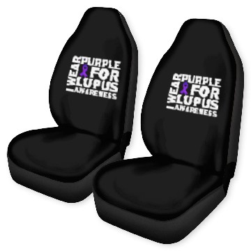 Discover I Wear Purple For Lupus Awareness Month Lupus Car Seat Covers