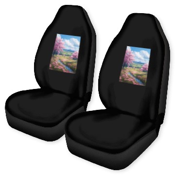 Discover Cherry Blossom Car Seat Covers