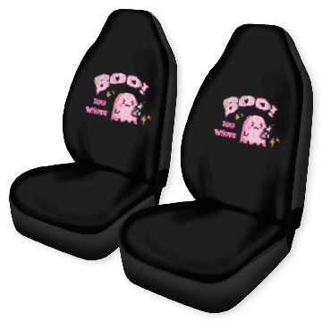 Discover Boo You Whore Ghost Car Seat Covers