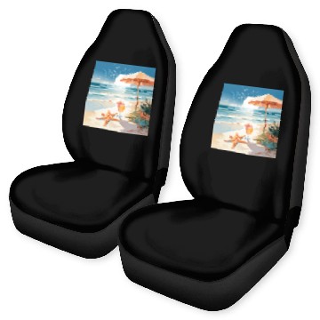 Discover Tropical Cocktail Party Car Seat Covers