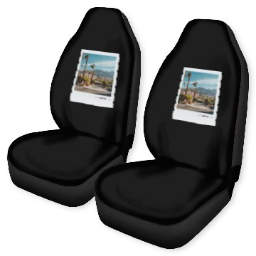 Discover Mono Enterprises "Travels" Palm Springs #3 Car Seat Covers