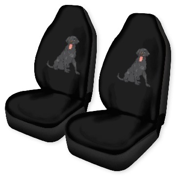 Discover Dog - Black Lab Car Seat Covers