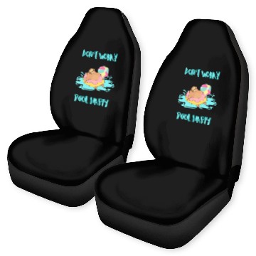 Discover Sloth DON'T WORRY POOL HAPPY Car Seat Covers