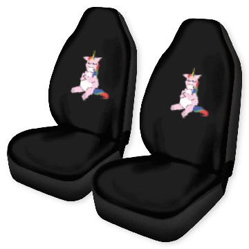 Discover Grumpy Unicorn Car Seat Covers