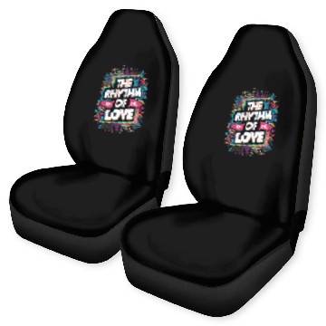 Discover The Rhythm Of Love 90s R-&B Car Seat Covers