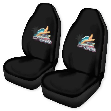 Discover Surfing Car Car Seat Covers
