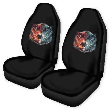 Discover Dragon fighter Car Seat Covers