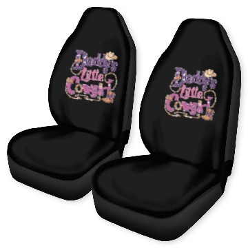 Discover Daddy's Little Cowgirl Car Seat Covers