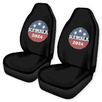 Discover Kamala Harris 2024 For President Campaign Design Car Seat Covers