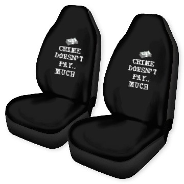 Discover Mobster Gangster Mafia Organized Crime Boss Car Seat Covers