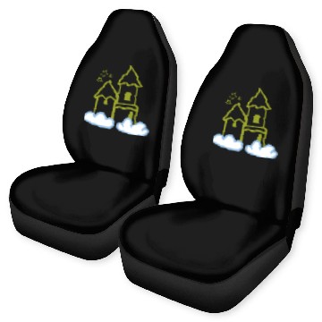 Discover Castle Dream of a Newborn Baby Car Seat Covers