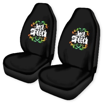 Discover Speech Language Pathologist SLP Just Speech Car Seat Covers