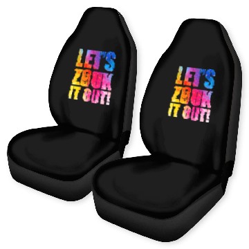 Discover Zouk Dance Festival Design for Zouk Dancer Car Seat Covers