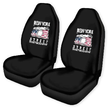 Discover New York Street Photography Car Seat Covers