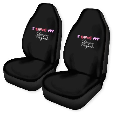 Discover I Love My German Shepherd Car Seat Covers