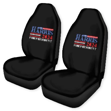 Discover Kamala Harris 2024 For President Election Campaign Car Seat Covers