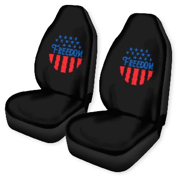 Discover Patriotic Freedom Stars and Stripes Car Seat Covers