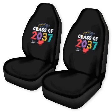 Discover Celebrating the Class of 2037: A Colorful Future Car Seat Covers