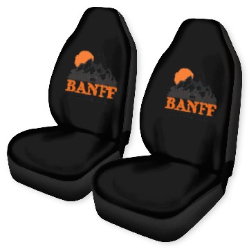 Discover Banff National Park Car Seat Covers