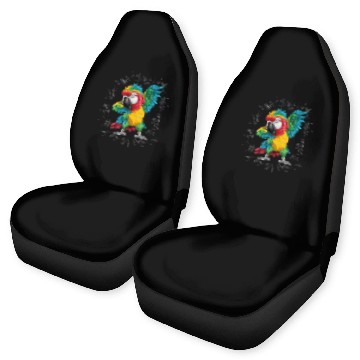 Discover Macaw Parrot for a Bird Lover Animal Lover Car Seat Covers