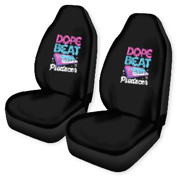 Discover 80s Beat Maker Dope Beat Analog Music Producer Car Seat Covers