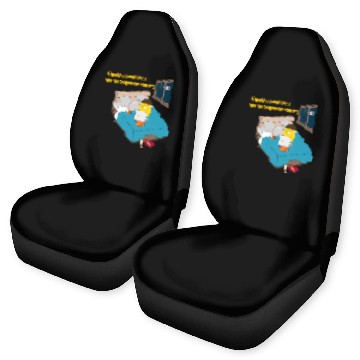 Discover When sleep won t come the movies keep me company Car Seat Covers