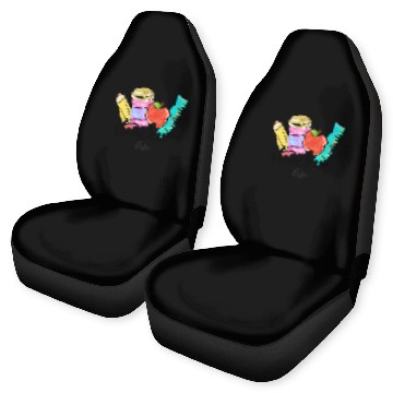 Discover teacher life Car Seat Covers