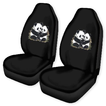 Discover Panda Car Seat Covers