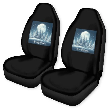 Discover Winter Wonderland Car Seat Covers