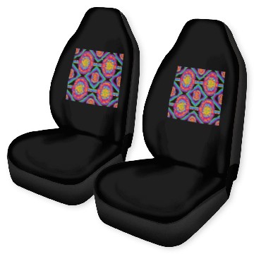 Discover Vibrant African Tribal Pattern. Car Seat Covers