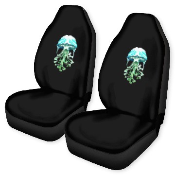 Discover Celestial Mushroom Car Seat Covers