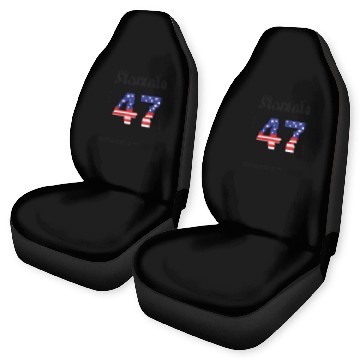 Discover Kamala Harris 47th President USA America Election Car Seat Covers