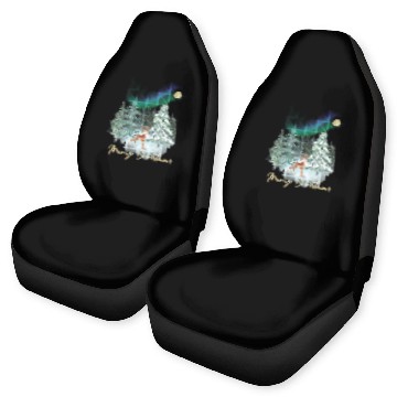 Discover Christmas feeling winter wonderland with nordic Car Seat Covers