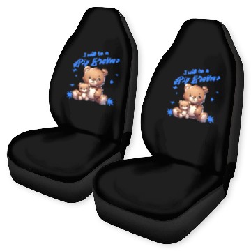Discover I'm Going To Be A Big Brother Cute Teddy Bears, Car Seat Covers