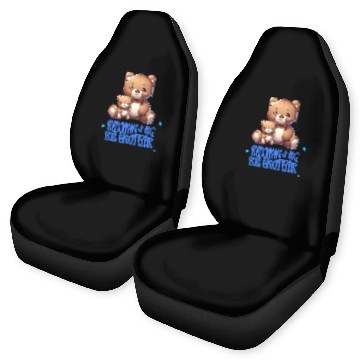 Discover Soon I'll Be A Big Brother Cute Teddy Bears Car Seat Covers
