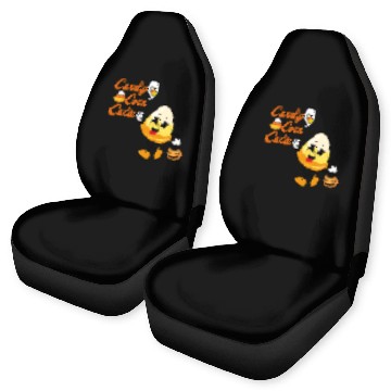 Discover Candy Corn Cutie Car Seat Covers