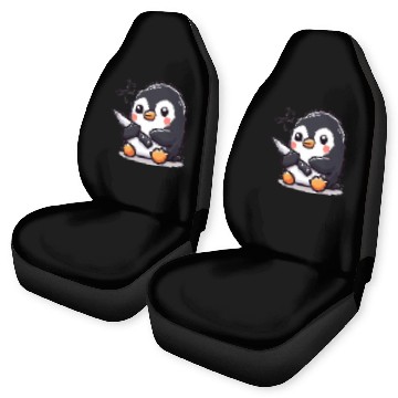 Discover Penguin I'm Cute! Car Seat Covers