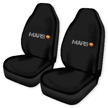Discover Occupy Mars Planet Space Explor Rocket Science Car Seat Covers