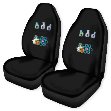 Discover Chemistry Boo The Element Of Surprise Chemist Hall Car Seat Covers