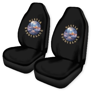 Discover Winter Wonderland Car Seat Covers