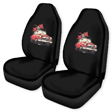 Discover Communist Soviet Pirate Retro Car Car Seat Covers