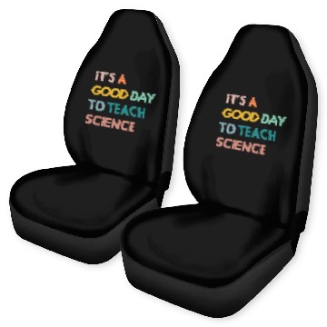 Discover Science Teacher Gifts Its A Day To Teach Science Car Seat Covers
